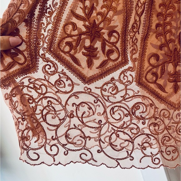 Anthropologie Yoana Baraschi "At Dusk" lace dress 🌷 - Picture 8 of 11